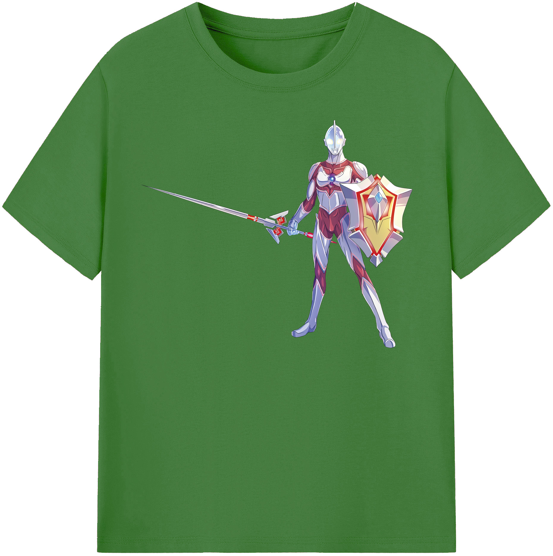 （画像用） ウルトラマン Ultraman レディースカジュアルプリントTシャツ（綿100％）